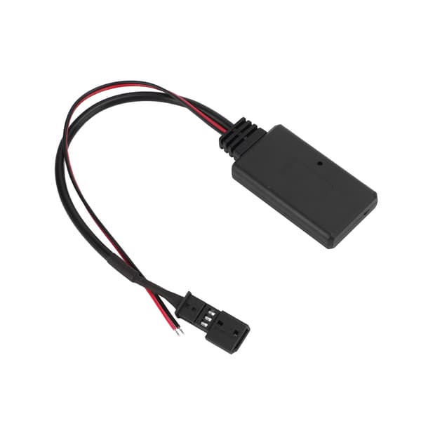 Bil Bluetooth 5.0 AUX Modul 3Pin ABS Svart Slitesterk Erstatning for E39 E46 E38 E53