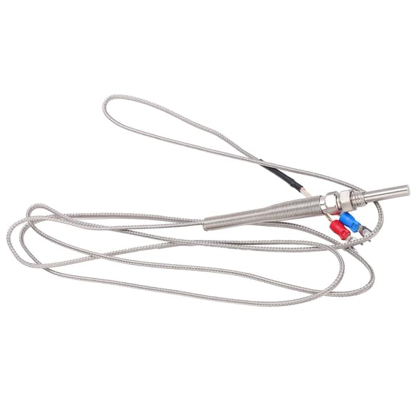 K Typ Termoelement Temperatursensor M8 Gänga 5x30mm Kemisk Industri