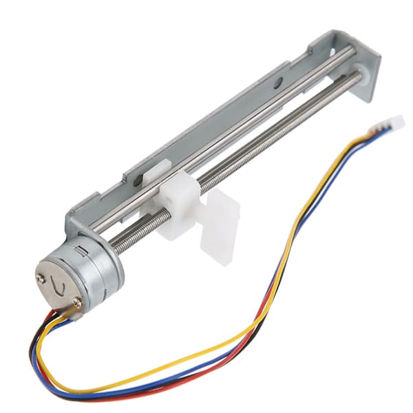 2-faset 4-leder lineær stepmotor glidebord 4,9V drivspænding 18 graders trininkel