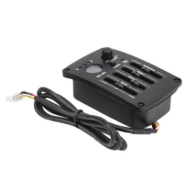 SE 4N 4-bånds EQ Equalizer Preamp for akustisk gitarpickup
