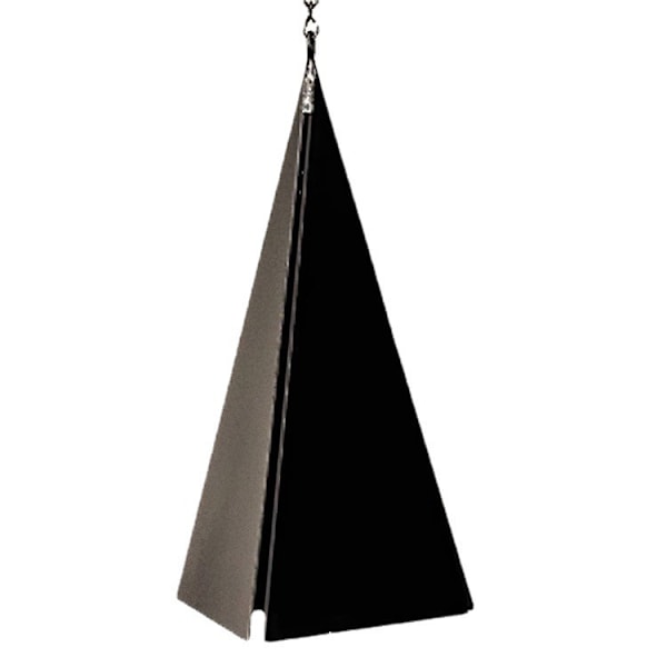 Vindklokker Udendørs Trekant Vindklokker Creative Yard Smedejern Metal Wind Chimes (Triangle Wind Chimes 2)