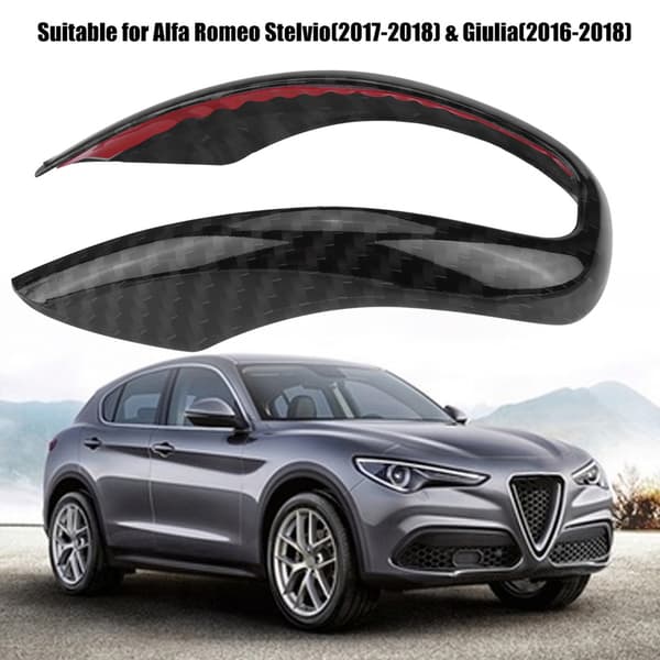 Alfa Romeo Stelvio Giulia Interiør Girknott Deksel