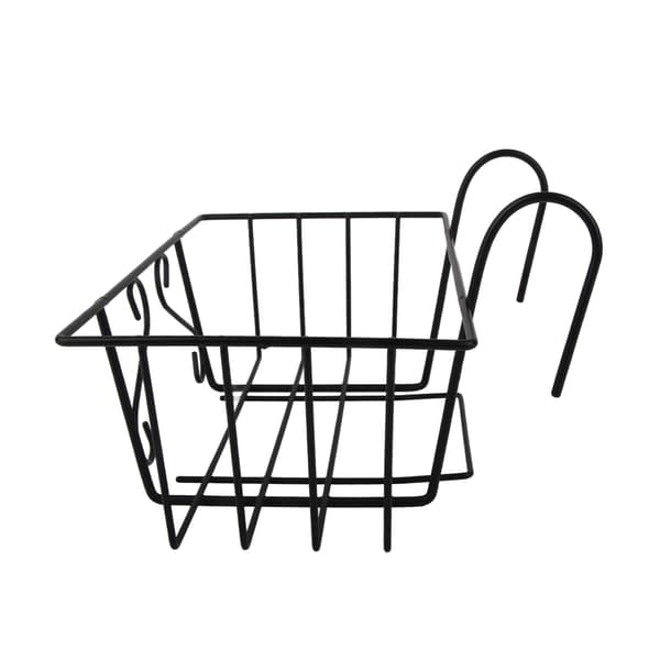 Rektangulær Blomsterpotte Stand Balkon Planteholder Hylde