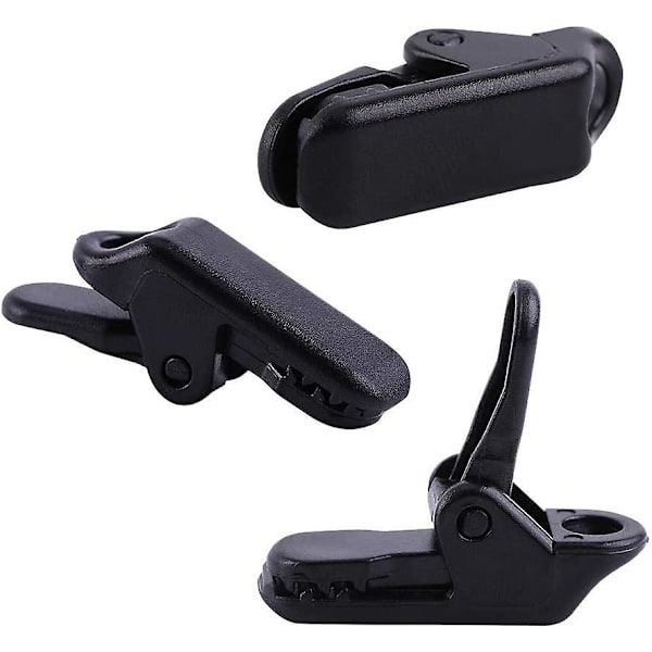 Tarp Clips Clamp Set Small Clamp Tarp, 20st Tält Clip Set Vindtät markis Clamps Jaw Camping Tält Snaps Pläd Alligator Clip för utomhusaktiviteter