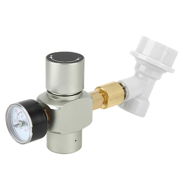 Øl CO2 Regulator Oplader med Plastikforbindelse - 0-60PSI