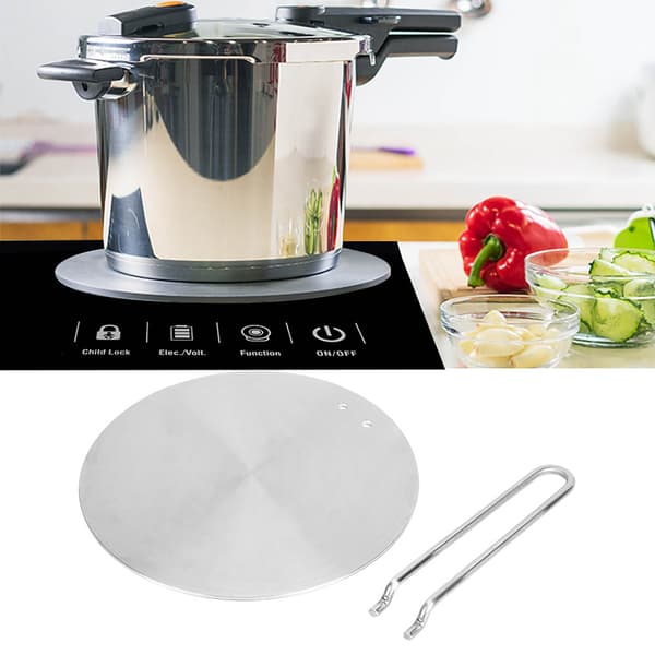 Varmelederplade i rustfrit stål til induktion 22 cm