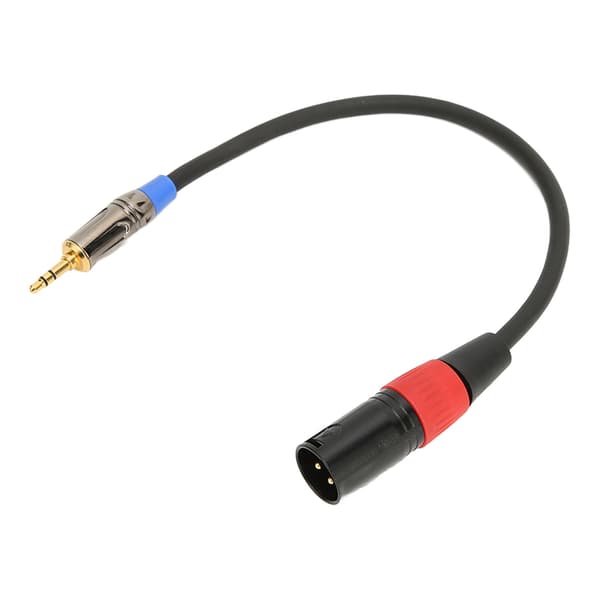 XLR til 3,5 mm kabel Stereo tabsfri støjreduktion Mikrofon Balanceret ledning til kamera Computer 11,8 tommer