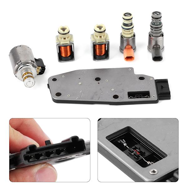 Bilbyte 4L60E Transmissions Master Solenoid Kit 6-delt sæt til GM