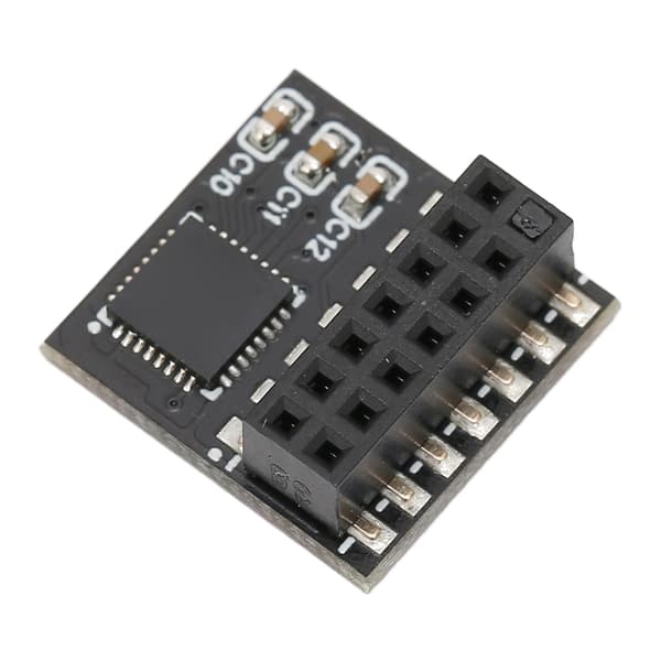 TPM 2.0 Modul 14Pin SPI LPC Grensesnitt Kryptering Sikkerhet for Windows ASUS
