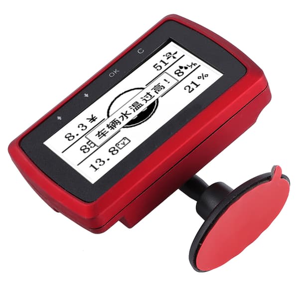 Bil OBD Scanner Fejlkodelæser Head Up Display Hastighed Vandtemperatur