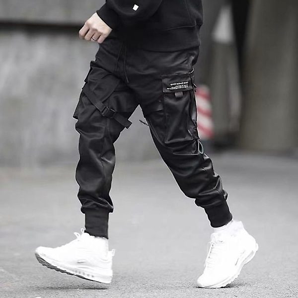 Miesten casual hip hop -urheiluhousut L