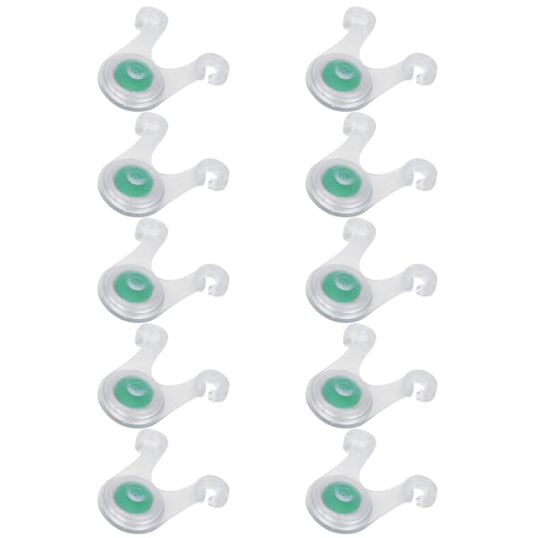 10-pack gröna LED hängande campingtält utomhus varningslampor