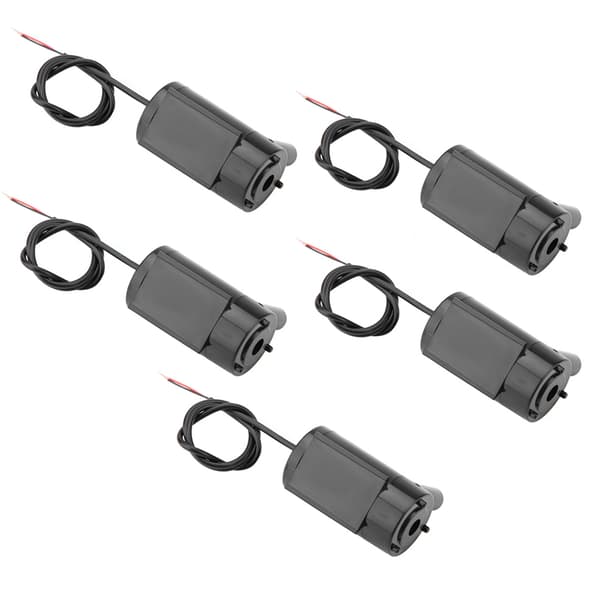 5st DC 3V 5V Mini Dränkbar Vattenpump för Akvarium Fontän