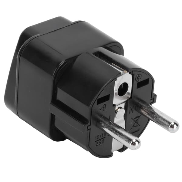 EU Rejseadapter 100-250V 10A Strømomformer Stik