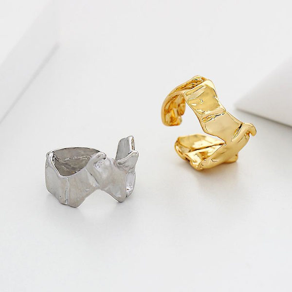 Ring Metallic Element Justerbara Modesmycken Ac7042 C042