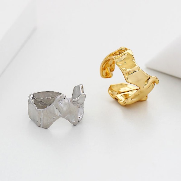 Ring Metallic Element Justerbara Modesmycken Ac7042 C043