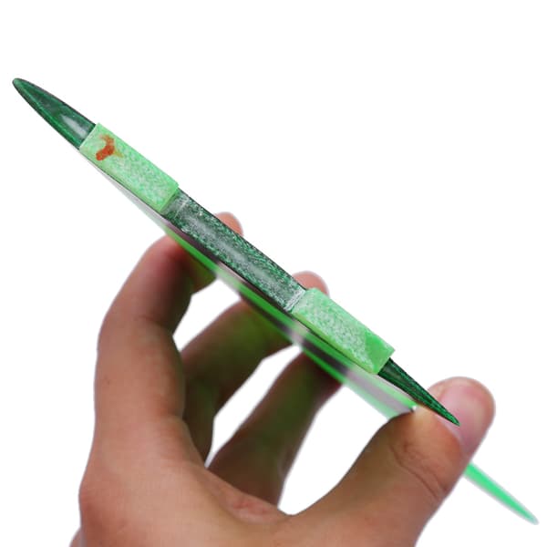 Grön Svart FCS G5 Surfbräda Glasfiber Thruster Tri Fin Set