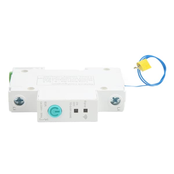 WiFi Smart Switch 63A DIN-skena Timing App Kontroll Fjärrkontroll AC 120V 280V