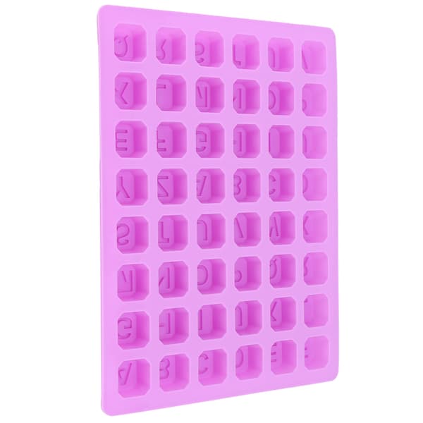 Alphabet Sjokolade Godteri Isbit Bakebrett 48 Hulrom