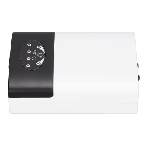 Tyst AC DC Dubbelladdning Låg Förbrukning Stabil Mini Akvarium Luftpump