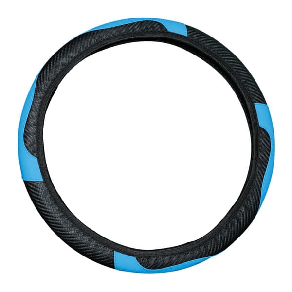 38 cm Universal PU læder bilsædebetræk skridsikkert elastisk glat behageligt sort blåt