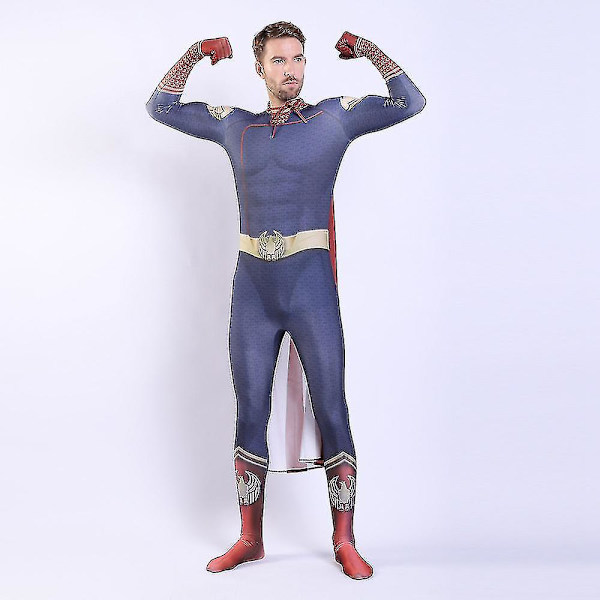2023 - Black Robe Pickets Hero Nemesis Performance Costume Homelanders Adult S