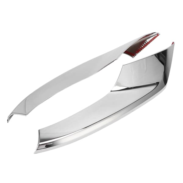 2 Front Tåkelys Griller ABS Krom Tåkelysdeksler Erstatning for Mazda 3 2019 2021