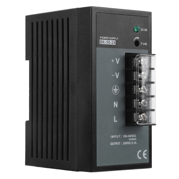 SK5024 Mini DIN-kiskosyöttölaite AC 100 240V