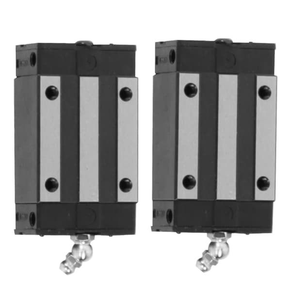 HGR20 1000mm Lineær Skinne Guide 20mm Bredde 2 Slædeblokke