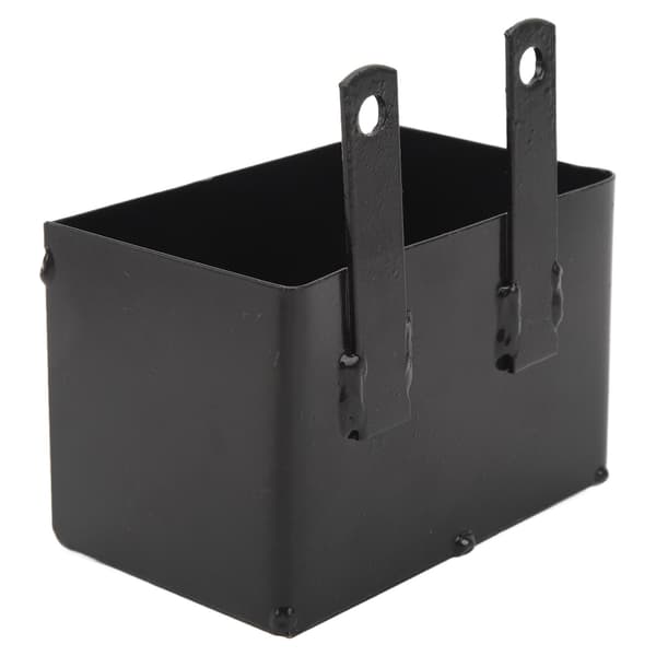 Sort rustfri batteriholder, robust struktur til 50cc til 125cc ATV motorcykel dirtbike