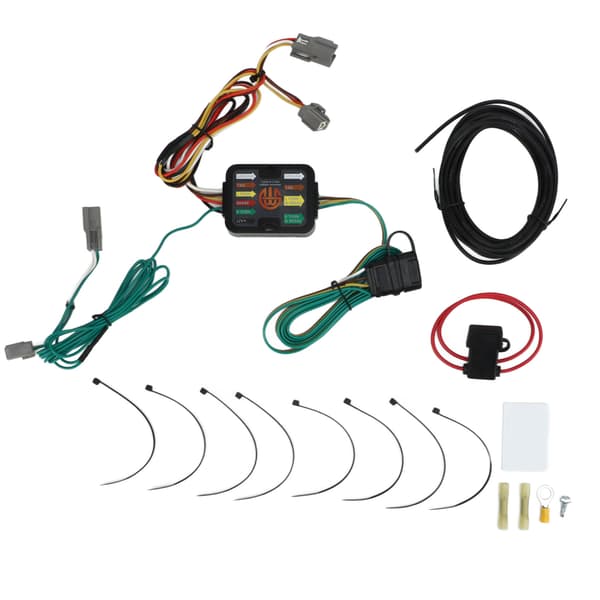 4-polet Flat Trailer-ledningsett Tilbehørsplugg og Plug & Play-stil Erstatning for Ford Focus Sedan RS