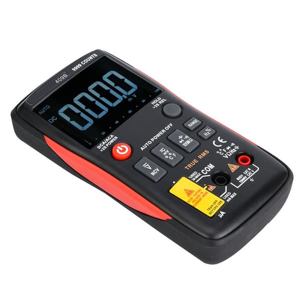 RICHMETERS RM409B True RMS 9999 Tællinger Digital Multimeter Tester