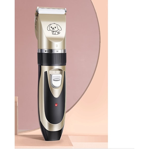 Genopladelig kæledyrsbarbermaskine golden