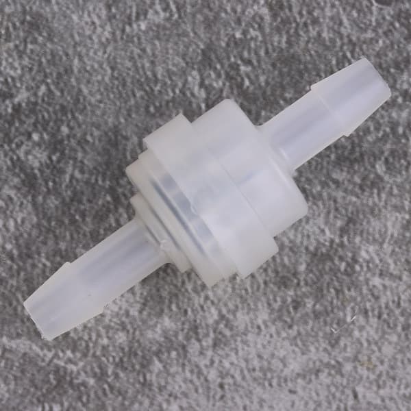 5 mm Plastikk Tilbakeslagsventil Vannbehandling 5-pakning