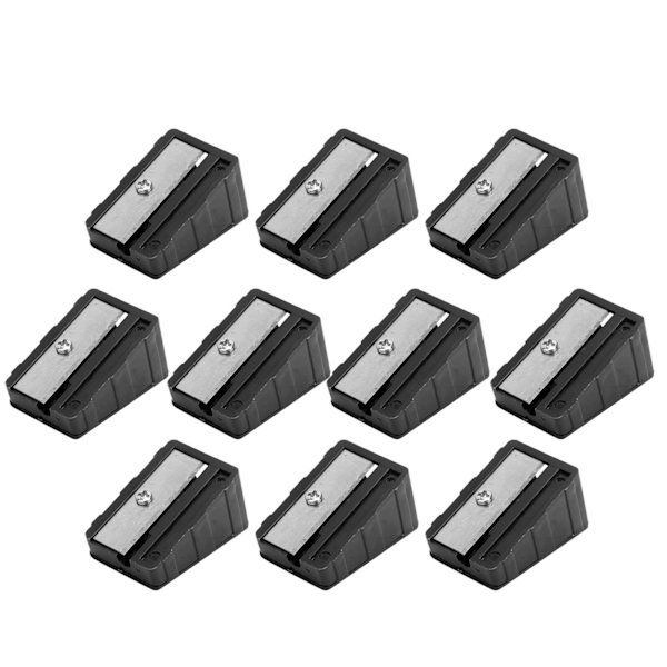 10 stk. Barbara Billiard Cue Tip Shaper Pen Sharpener Shape Black