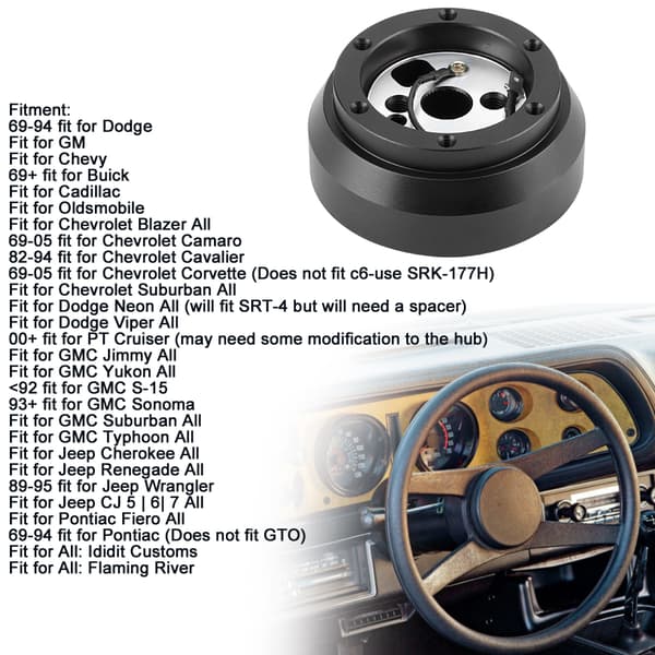 SRK 170H ohjauspyöräadapteri Dodge Neon Viperille