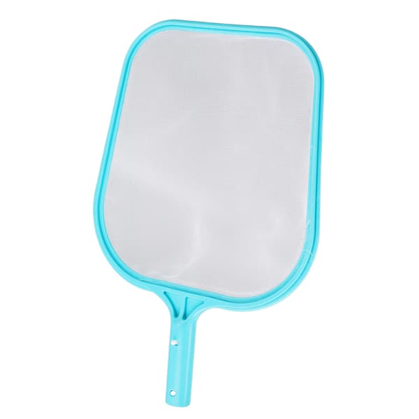Cyan Pool Net Hurtig Rengøring Plast Nylon Skimmer Bladnet til Spabade Springvand