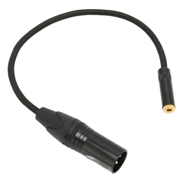 XLR Han til 3,5 mm Hun Kabel 0,3 m 0,98 ft Adapter til Forstærker Mixer