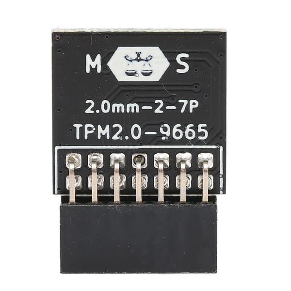 TPM 2.0 Modul LPC 14 Pin Krypteringssikkerhetskort for MSI Windows