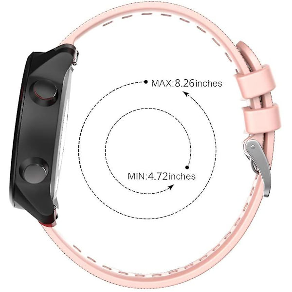 Garmin Forerunner245-rem, 2# rosa sandfärg