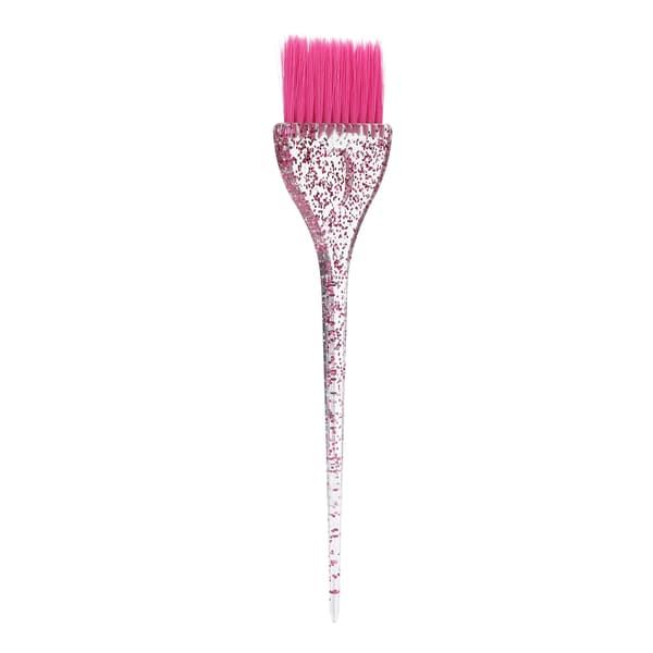 Glitter Hårfargebørste Rosa Salongtilbehør