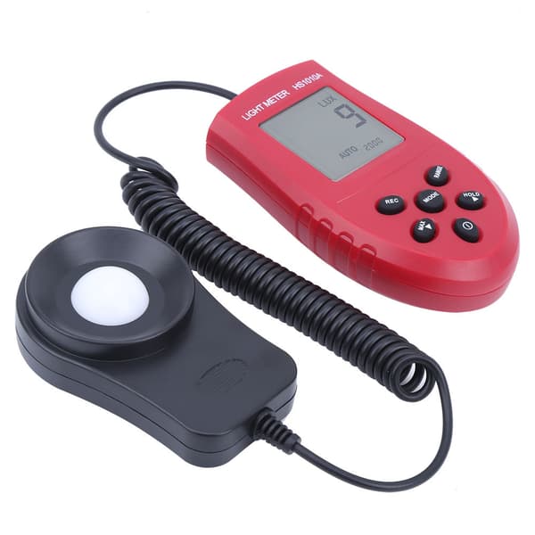 HS1010A Digitalt Lysmeter Høj Nøjagtighed Bærbart Luxmeter Auto Range Fotometer