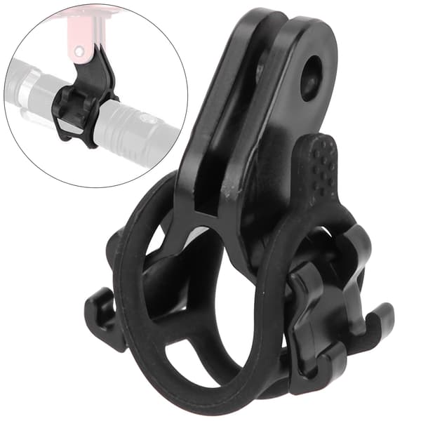 Pyöränvalo Taskulamppu Clip Mount Bracket maantiepyörän pyöräilyosille