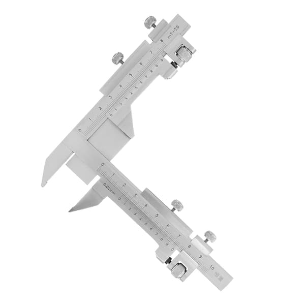 Vernier Caliper i rustfritt stål M1 26 Måleverktøy for hjultykkelse