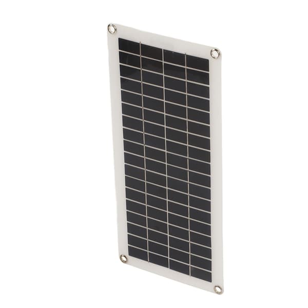 Solpanel 10W Polykristallin Kisel Dubbel USB-utgång Motorcykel Båt Traktor Släpvagn Lastbil Gräsklippare Husbil 10A Controller