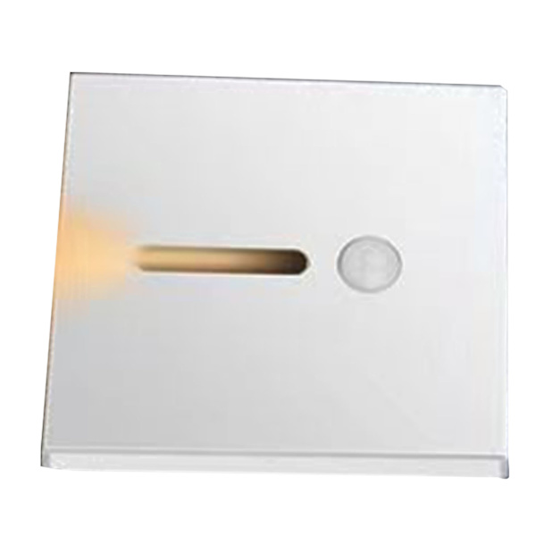 LED Rörelsesensor Nattlampa ABS Litet Sovrum Hall Vit