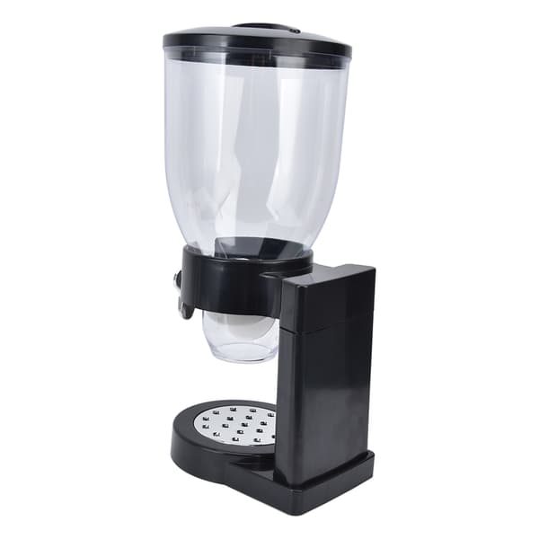 17.5 oz Transparent Korn Dispenser Gummibase Ris Oppbevaringsbeholder