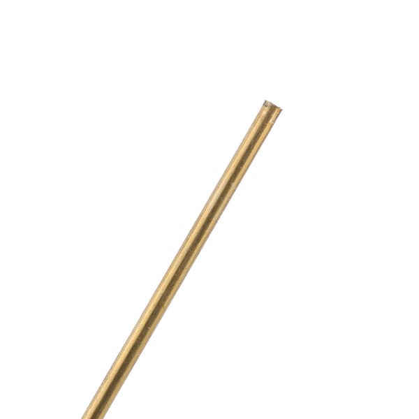 3 mm diameter messingrør, 200 mm lengde, 0,5 mm veggtykkelse