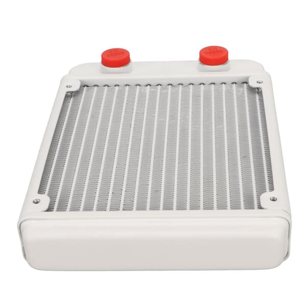Vandkølingsradiator i aluminiumslegering med 18 rør G1/4 gevind til computer CPU