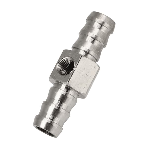 Rostfritt stål 304 Bränsletryckssensoradapter 12,7 mm ID 1/2 tum Högpresterande gummi